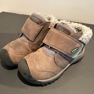 Keen Brown and Tan Winter Boots